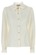 Alessandra Rich Poplin Blouse