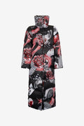 Roberto Cavalli Quilted Print Down Jacket