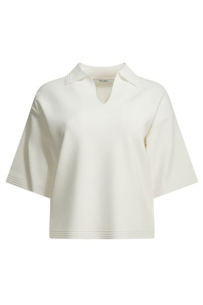 Max Mara Dolce V-Neck Polo Top