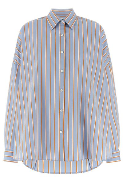 Dries Van Noten Casia Oversized Striped Shirt