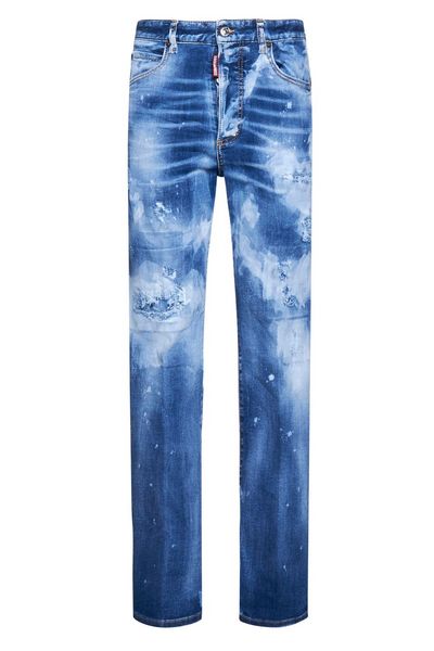 Dsquared2 High-Waisted Distressed Jeans