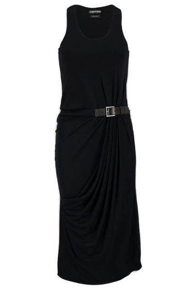 Tom Ford Buckle Detailed Tank Dress