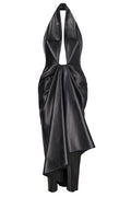Givenchy Draped Leather Dress
