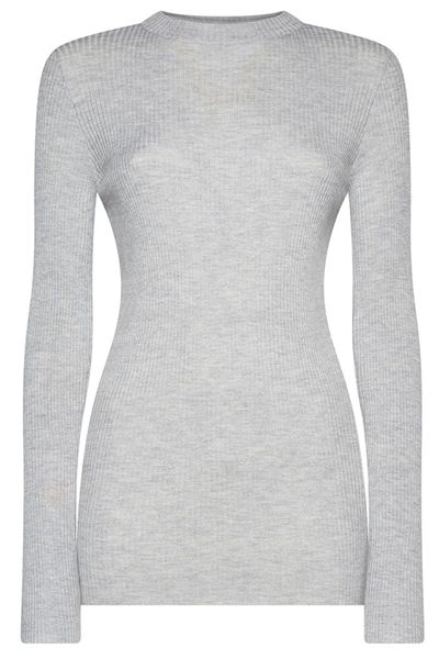 Brunello Cucinelli Ribbed Fitted Knitted Sweater
