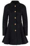 Versace Button-Up Long Coat