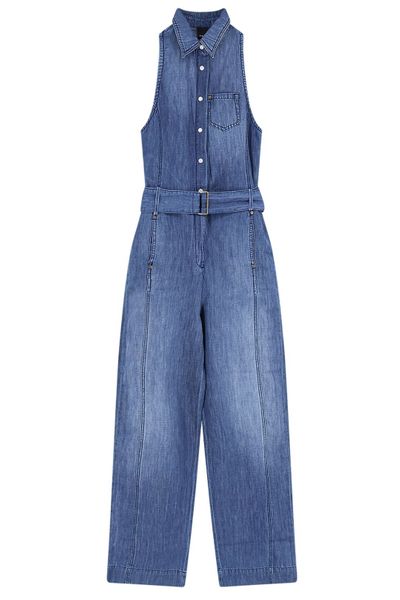 Pinko Belted Wide-Leg Jumpsuit