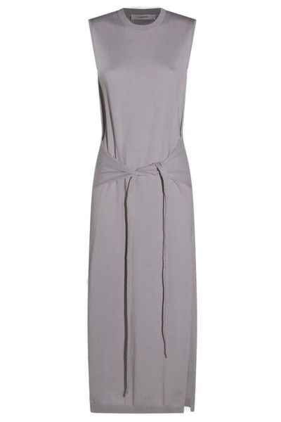 Lemaire Sleeveless Tied Detail Midi Dress