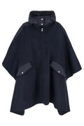 Moncler Zip-Up Hooded Cape
