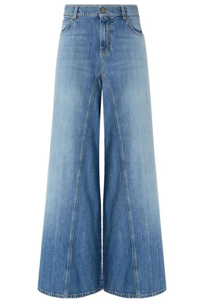 Pinko Super Wide-Leg Flared Jeans