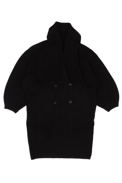 Totême Double-Breasted Knitted Coat