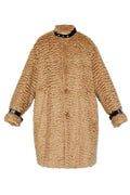 Jil Sander Detachable Leather Neck Strap Calf-Length Coat
