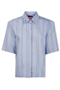 THE LATEST Short Sleeve Striped Shirt
