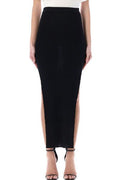 Rick Owens Ribbed Sacri Midi Skirt