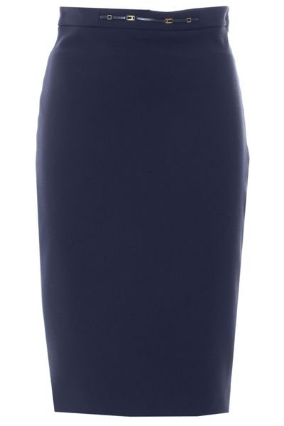 Elisabetta Franchi Belted Pencil Skirt