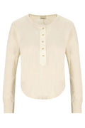 Isabel Marant Button-Detail Crewneck Knitted Top