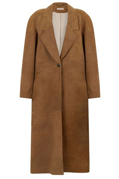 The Mannei Long Single-Breasted Coat