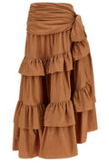 Chloé Tiered Ruffled Maxi Skirt
