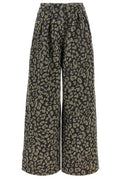 Alanui Seattle Jungle Wide Leg Jeans