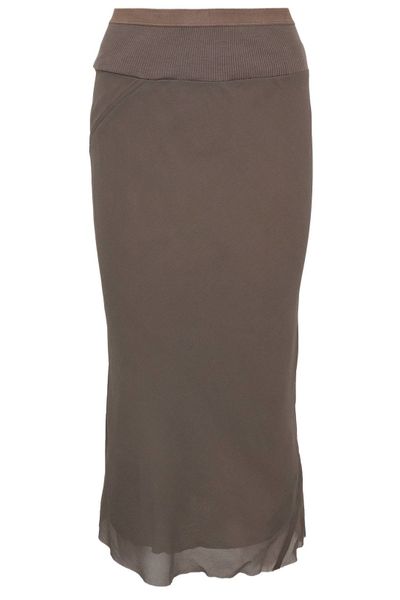 Rick Owens Layered Detailed Skirt