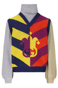Gucci Striped Jacquard Knitted Sweater