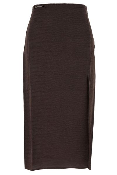 Jacquemus Notte High-Waisted Midi Skirt