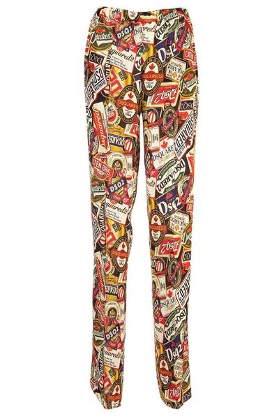 Dsquared2 Printed Pants