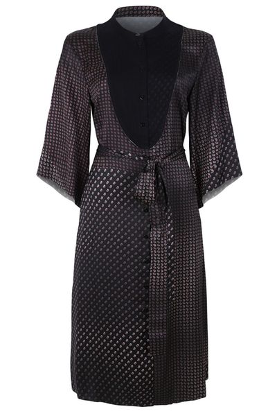 Maison Margiela Patterned Tie-Detailed Dresses