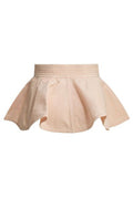Alaïa Peplum Denim Mini Skirt