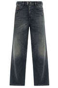 Diesel 1996 D-Sire Wide-Leg Distressed Jeans