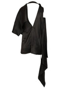 Bottega Veneta Draped Cape Detail Top