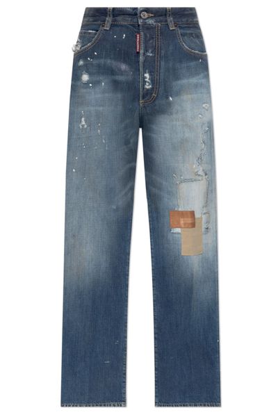 Dsquared2 Patchwork Distressed Jeans