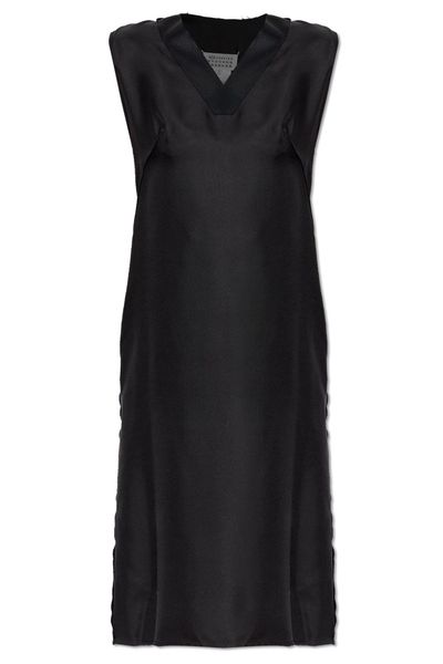 Maison Margiela V-Neck Midi Dress