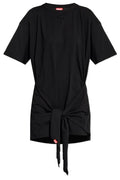 Diesel D-Eivor Tie Front T-Shirt Dress