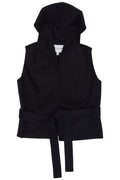 Alaïa Hooded Belted Gilet