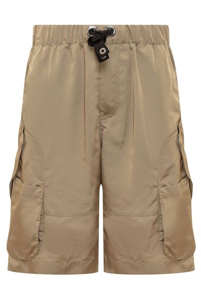 Versace Logo Printed Drawstring Shorts
