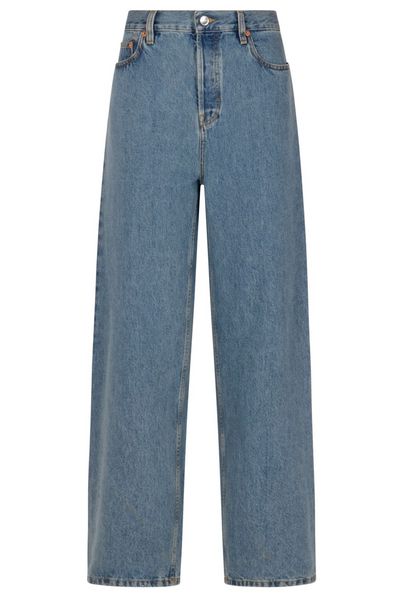 Gucci Tight Fit Baggy Denim Pants
