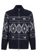 Brunello Cucinelli High Neck Zip-Up Cardigan