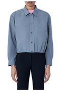 Jil Sander Poplin Cropped Shirt