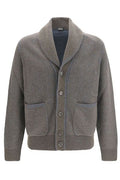 Zegna Buttoned V-Neck Cardigan
