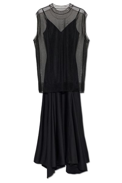 Allsaints Ava Sheer Layered Dress