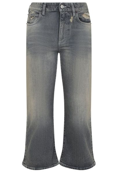 Balenciaga Distressed Flared Jeans