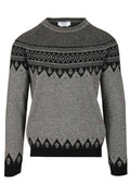 Alexander McQueen Skull Fair Isle Pattern Jacquard Jumper