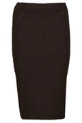 Prada Openwork Knitted Skirt
