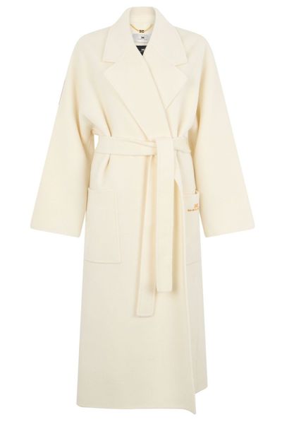 Elisabetta Franchi Belted Long Coat