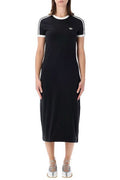 Adidas Originals Slim 3-Stripes Midi Dress