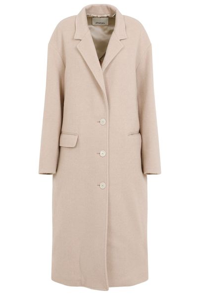 Isabel Marant Efezia Single-Breasted Straight Hem Coat