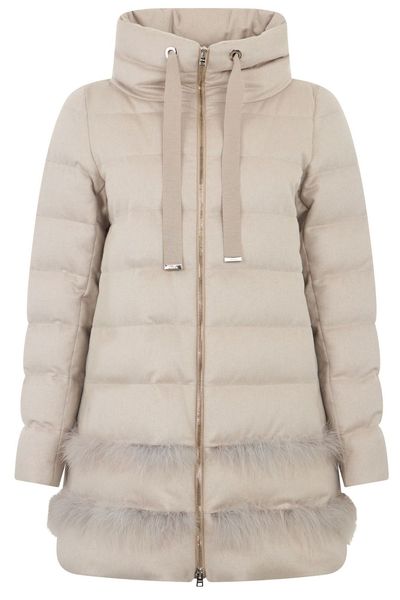 Herno Quilted Hooded Coat