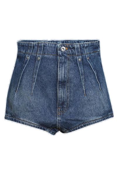 Mugler Denim Tailored Shorts