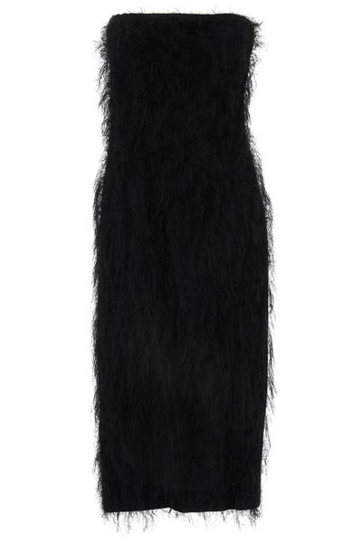 Ferragamo Strapless Straight Hem Dress