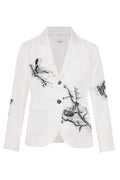 Thom Browne Bird Printed Single Breasted Jacket